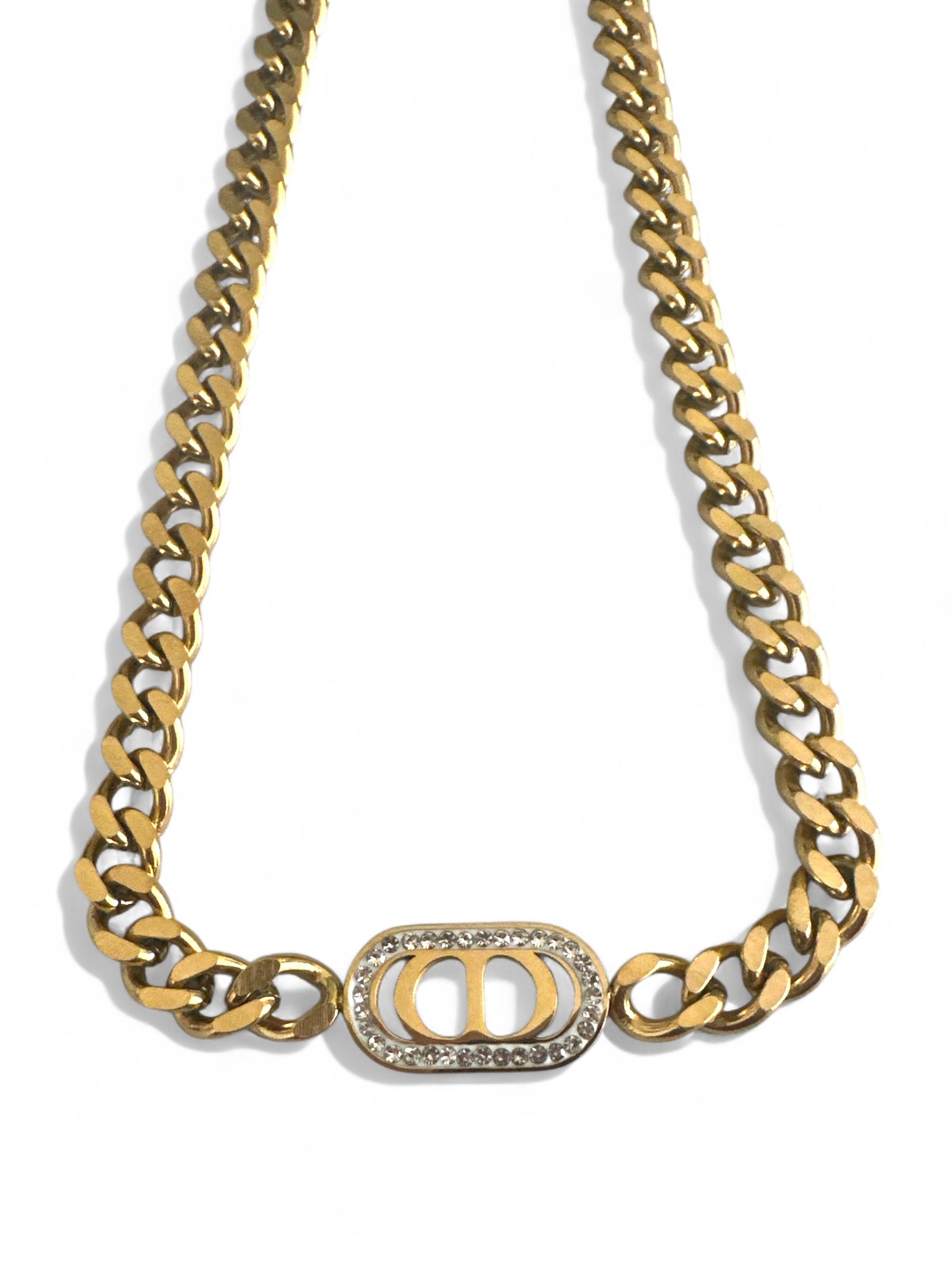 Iconic Spark – Ατσάλινο Κολιέ με Ζιργκόν - So Cute by Dimi