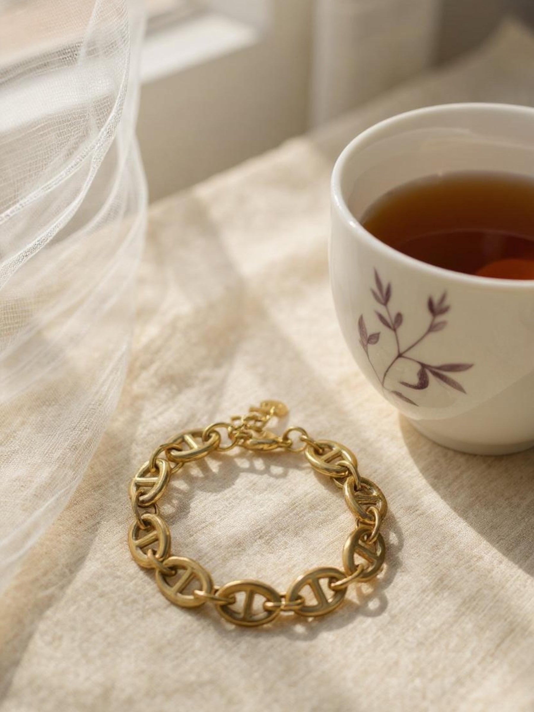 Ατσάλινο Βραχιόλι “Chain Chic” - So Cute by Dimi