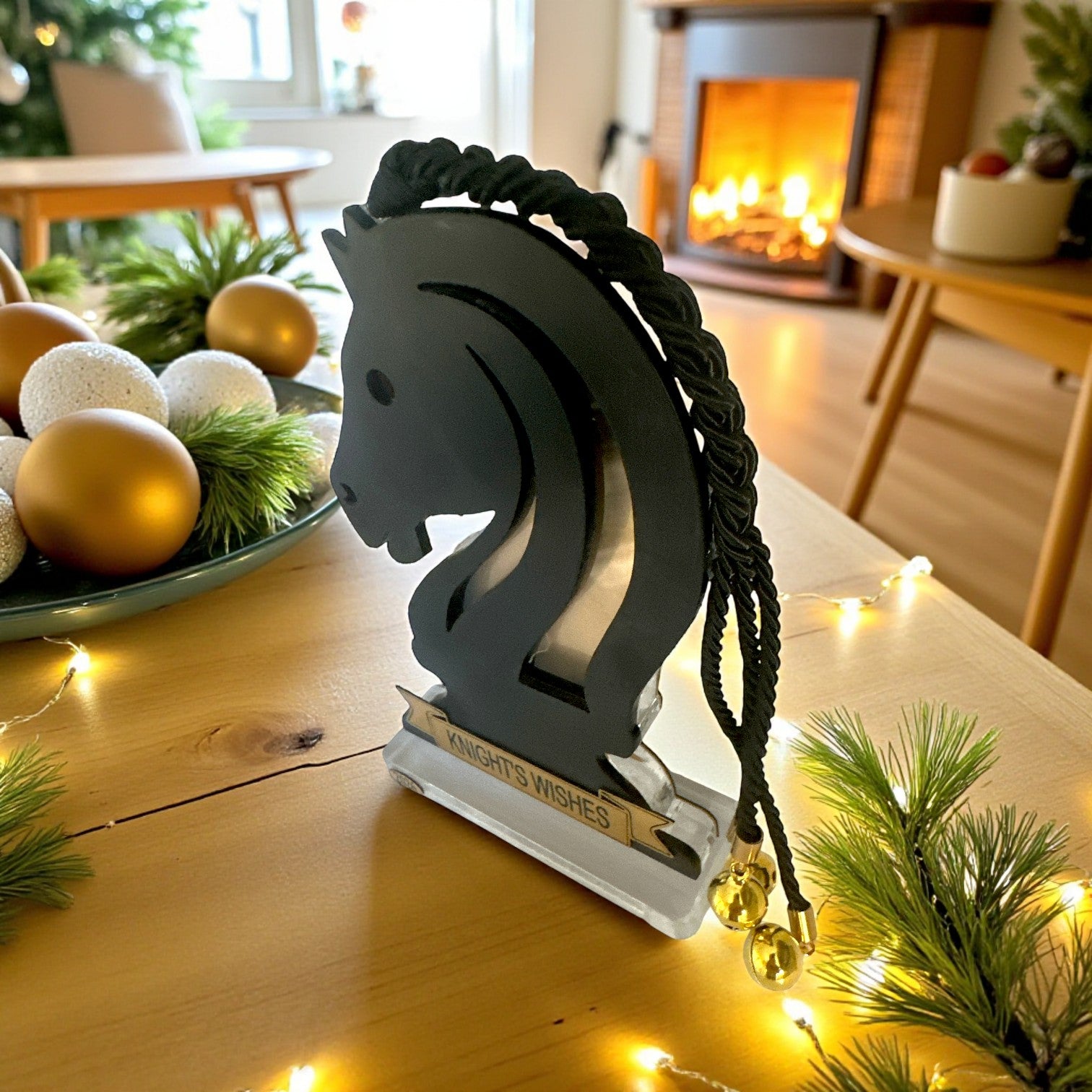 Γούρι 2026 Άλογο – Knight’s Wishes | Συλλογή CHESS BOLD - So Cute by Dimi