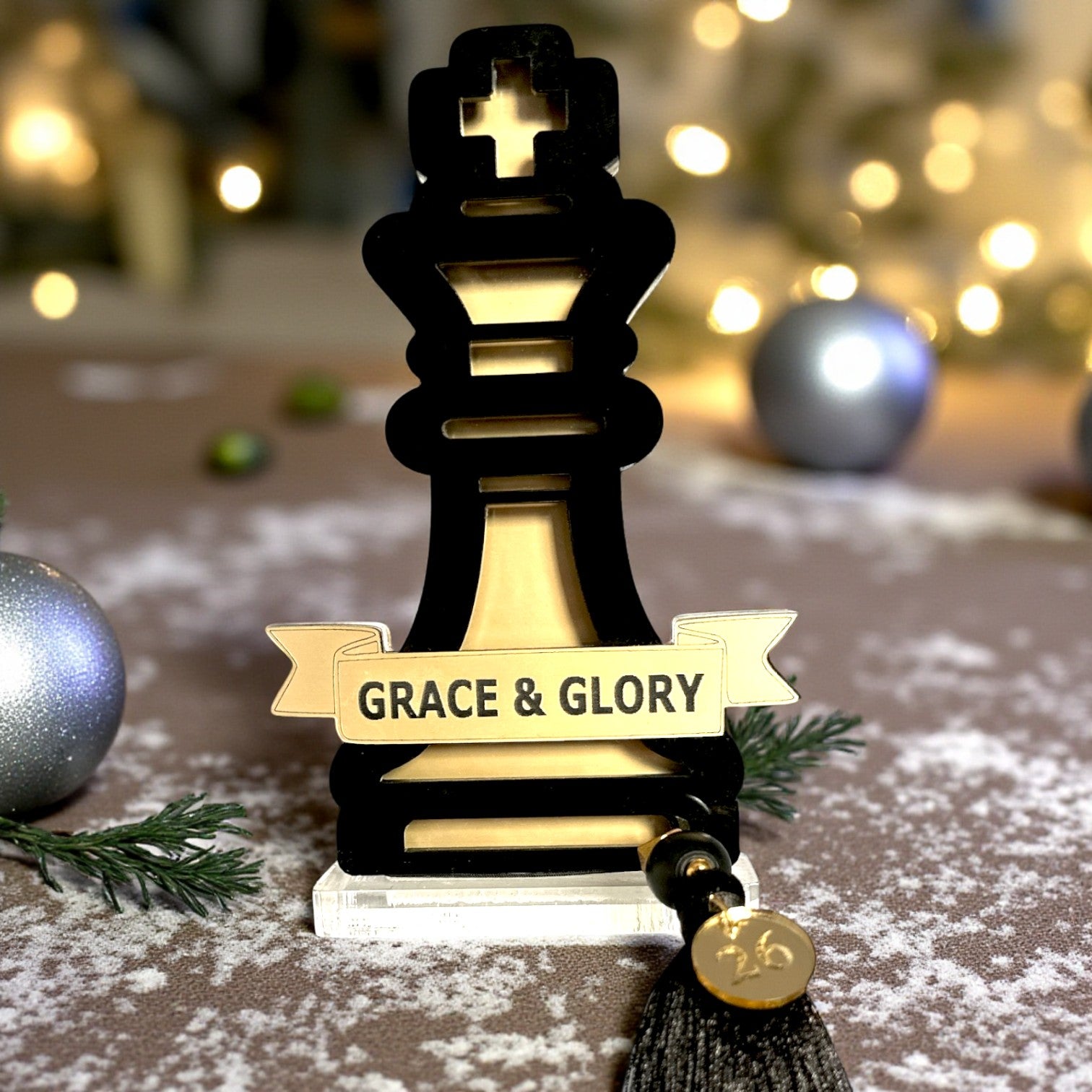 Γούρι 2026 King – Grace & Glory | Συλλογή CHESS BOLD - So Cute by Dimi
