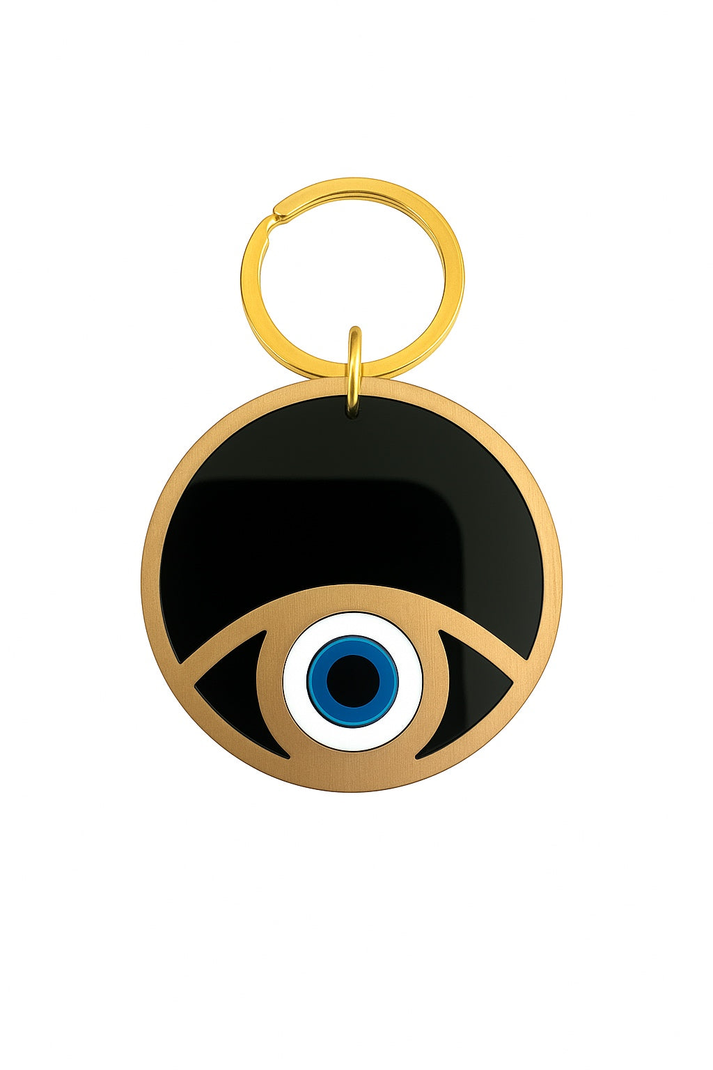 Χειροποίητο μπρελόκ plexiglass μάτι – So Cute by Dimi