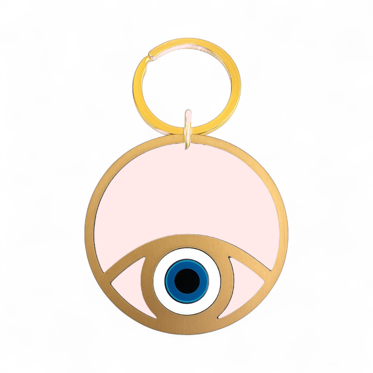 Μπρελόκ Plexiglass Μάτι – Χειροποίητο Charm Προστασίας - So Cute by Dimi