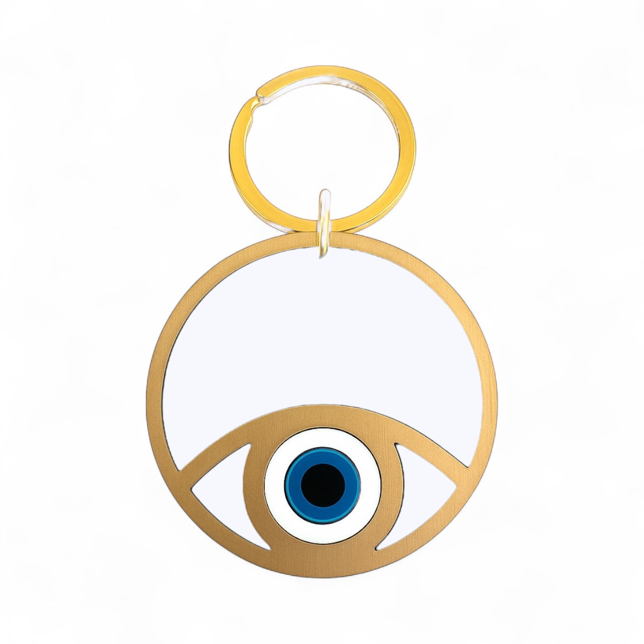Μπρελόκ Plexiglass Μάτι – Χειροποίητο Charm Προστασίας - So Cute by Dimi