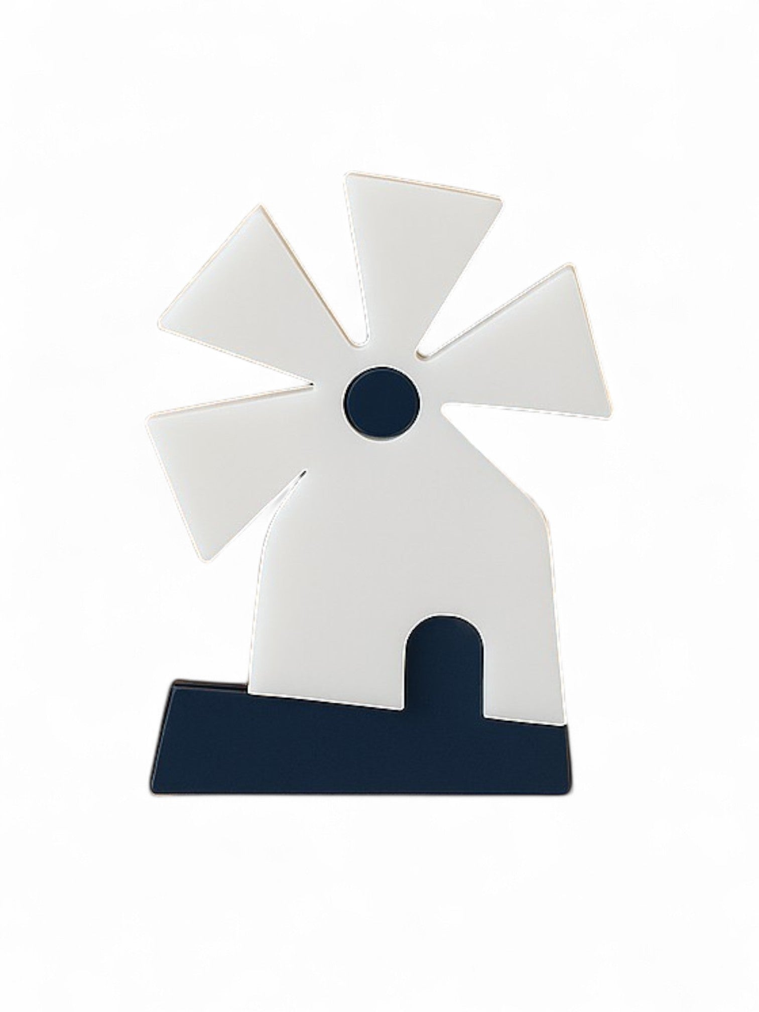 Μαγνητάκι ανεμόμυλος κυκλαδίτικου στυλ από πλεξιγκλάς