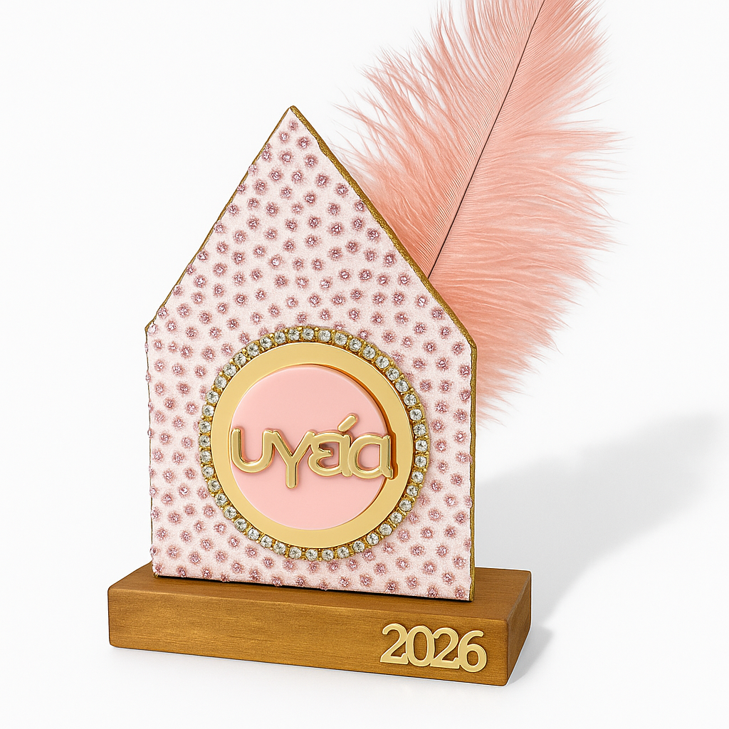 Γούρι 2026 Fairytale House of Health – Σπίτι με Υγεία, στρας & φτερό – So Cute by Dimi