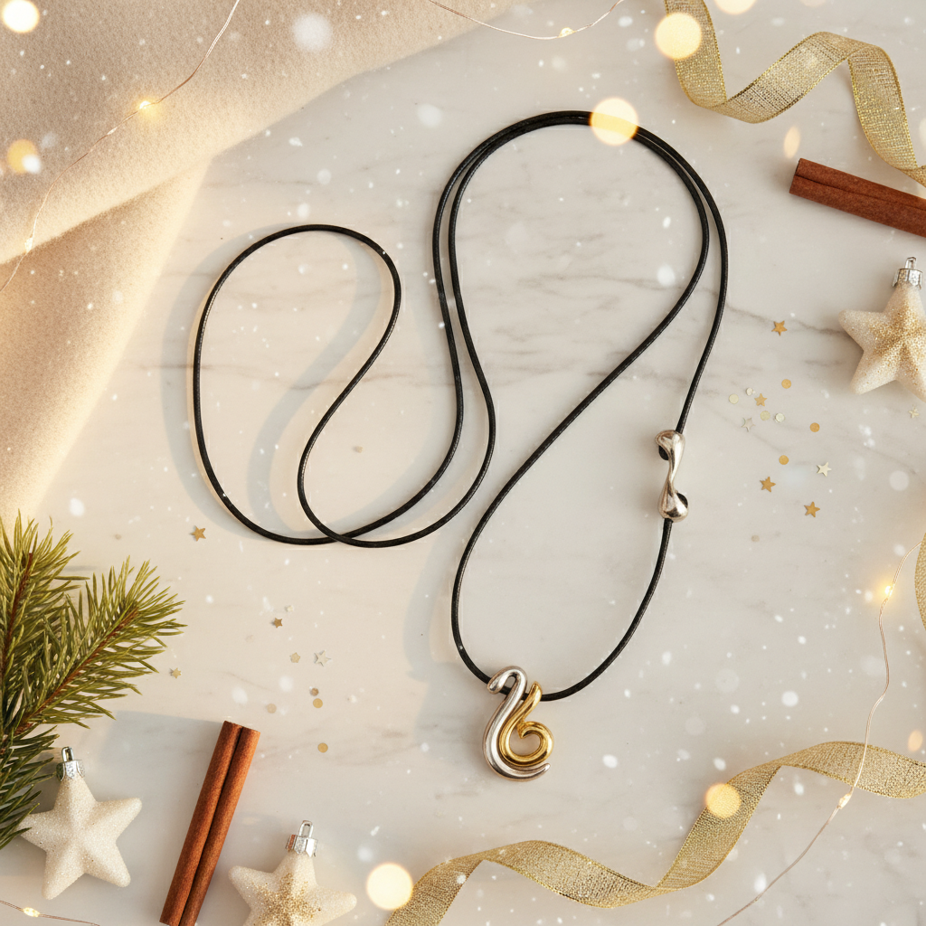 Κολιέ Γούρι 2026 με Διπλό Μοτίφ "26" | So Cute by Dimi