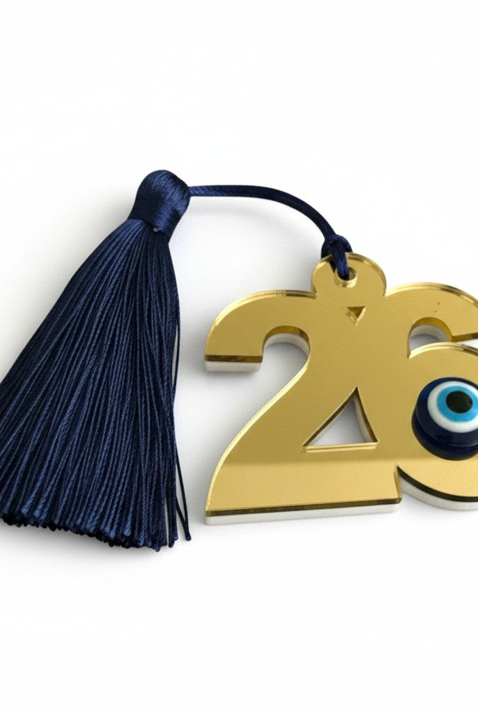 Συμβολικό Γούρι 2026 με Φούντα – Lucky Charm | So Cute by Dimi