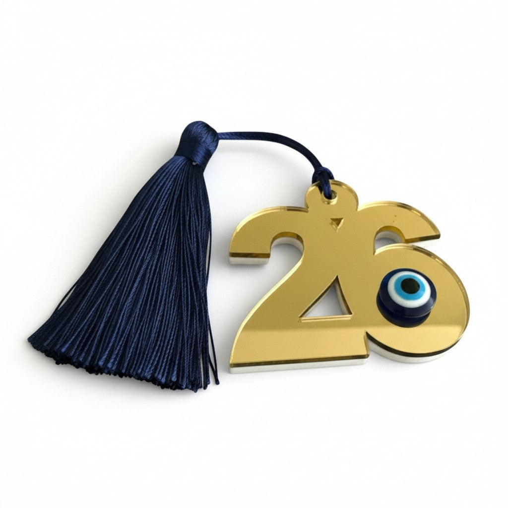 Συμβολικό Γούρι 2026 με Φούντα – Lucky Charm | So Cute by Dimi