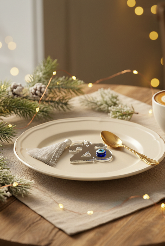 Συμβολικό Γούρι 2026 με Φούντα – Lucky Charm | So Cute by Dimi