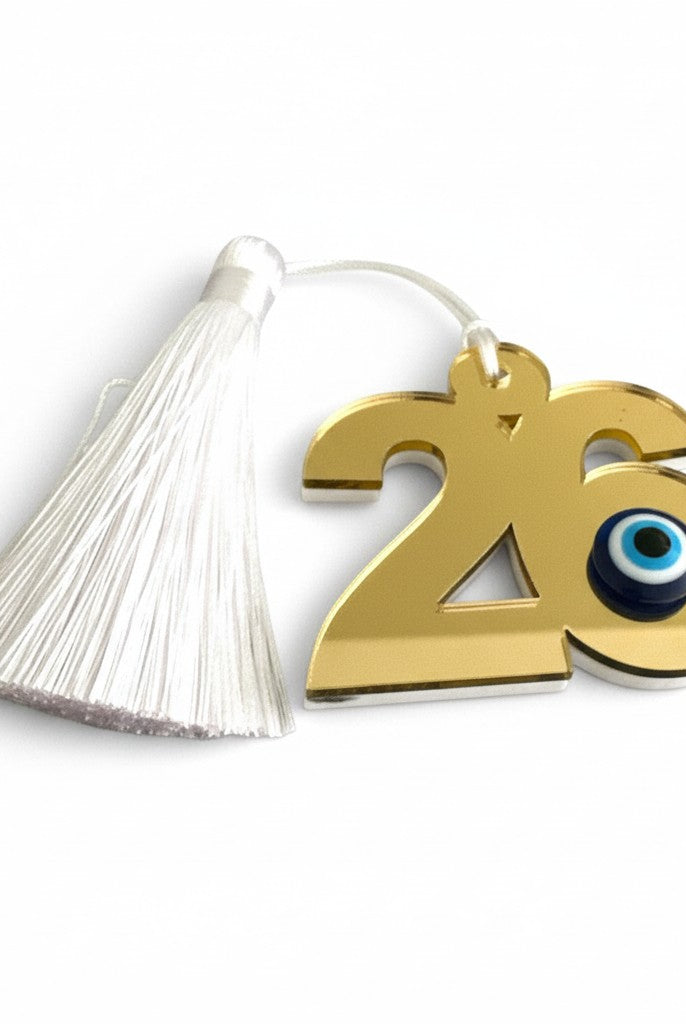 Συμβολικό Γούρι 2026 με Φούντα – Lucky Charm | So Cute by Dimi