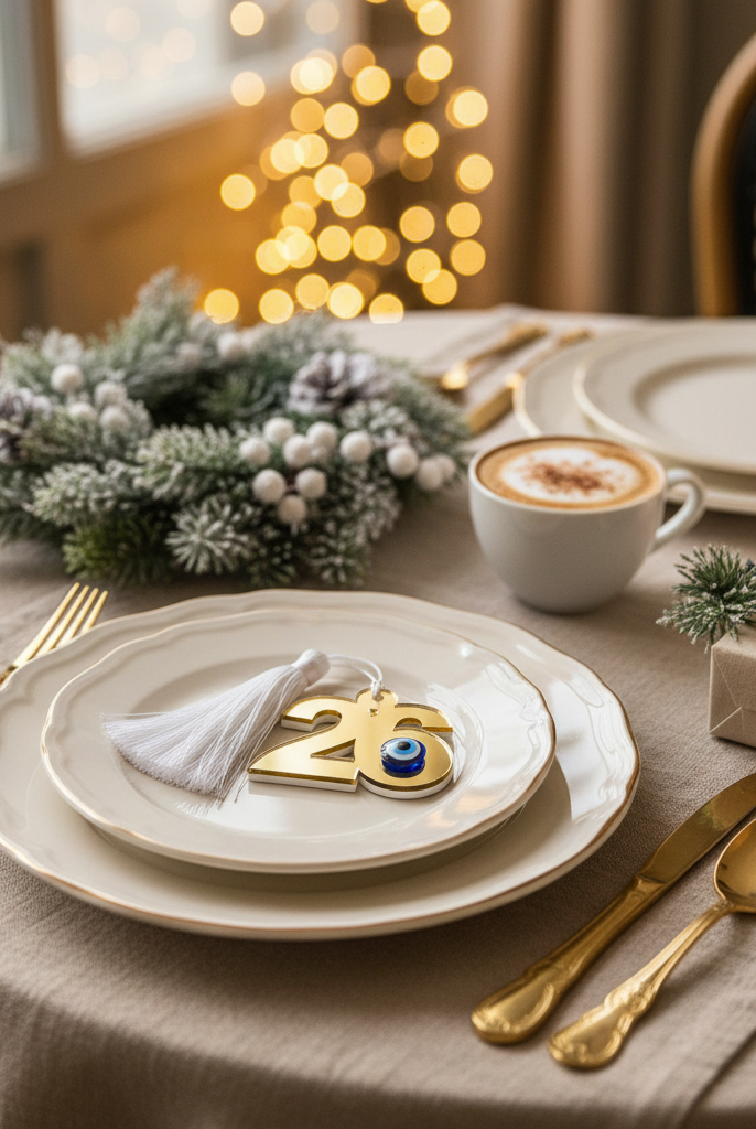 Συμβολικό Γούρι 2026 με Φούντα – Lucky Charm | So Cute by Dimi