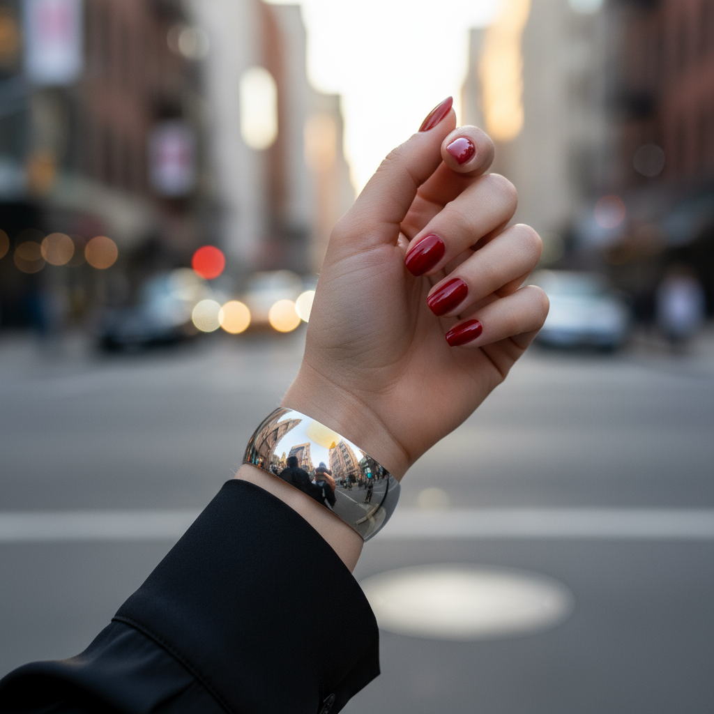 Βραχιόλι “Bold Shine” από Ατσάλι - So Cute by Dimi