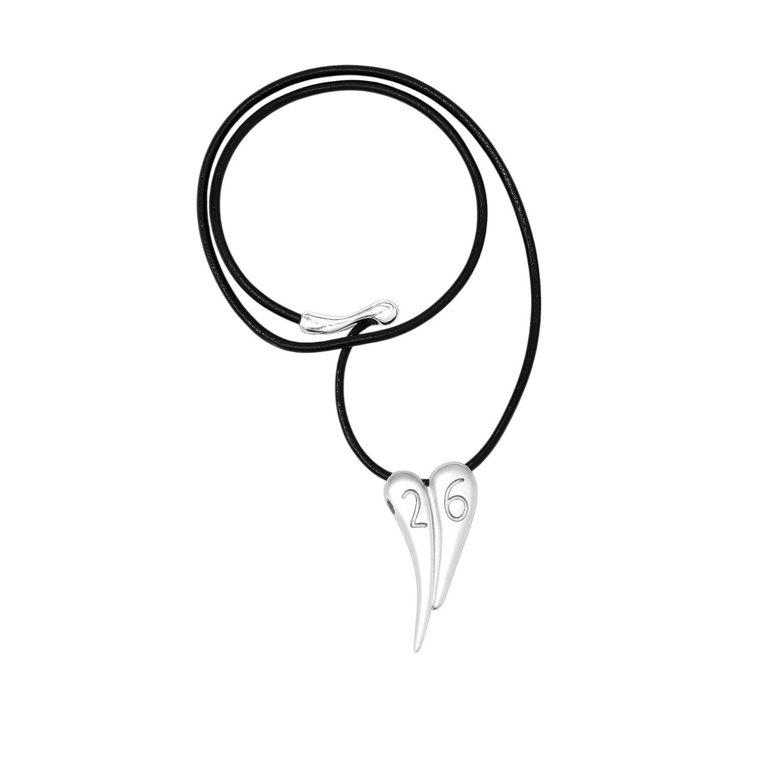 Κολιέ γούρι 2026 με διπλή καρδιά σε χρυσό, ασημί & διχρωμία – So Cute by Dimi