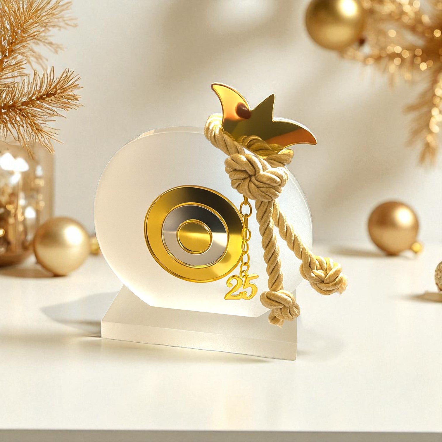 Γούρι Ρόδι Plexiglass με Μάτι – Χειροποίητο Επιτραπέζιο - So Cute by Dimi