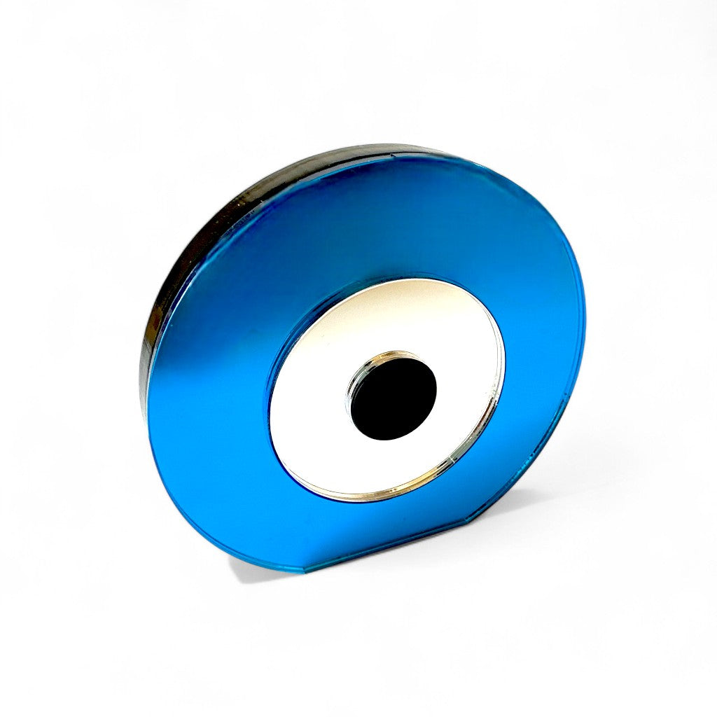 👁️ Χειροποίητο Επιτραπέζιο Μάτι Plexiglass Καθρέφτης – Minimal Γούρι - So Cute by Dimi