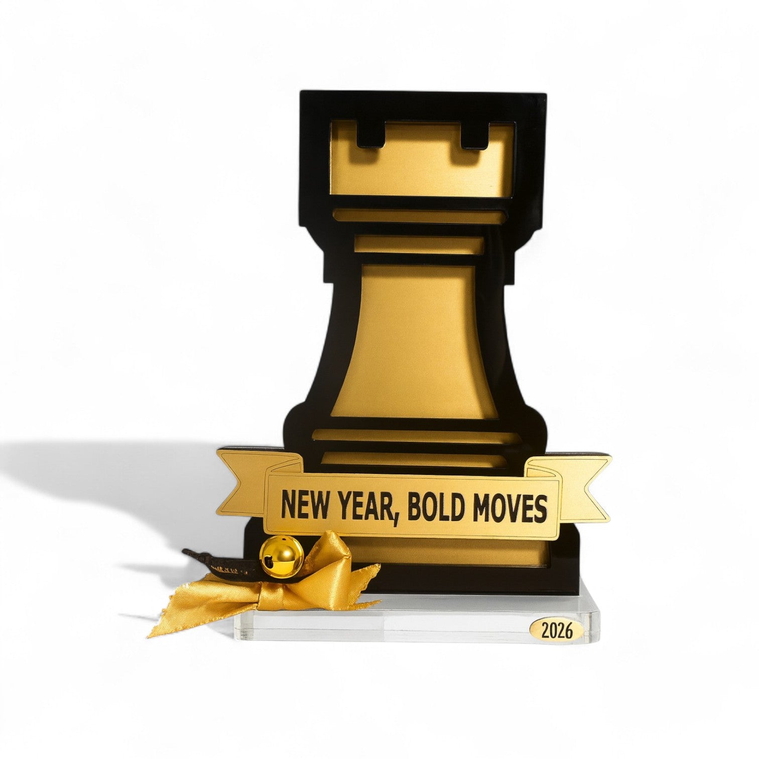 Γούρι 2026 Πύργος – New Year, Bold Moves | Συλλογή CHESS BOLD - So Cute by Dimi