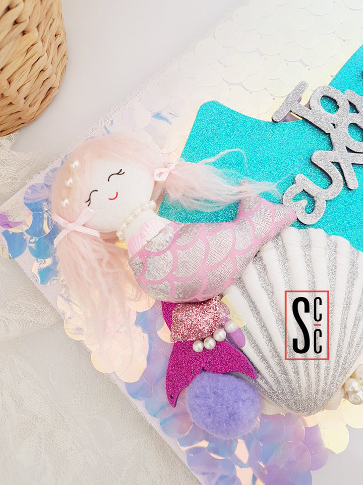 Βιβλίο ευχών Γοργόνα - So Cute by Dimi