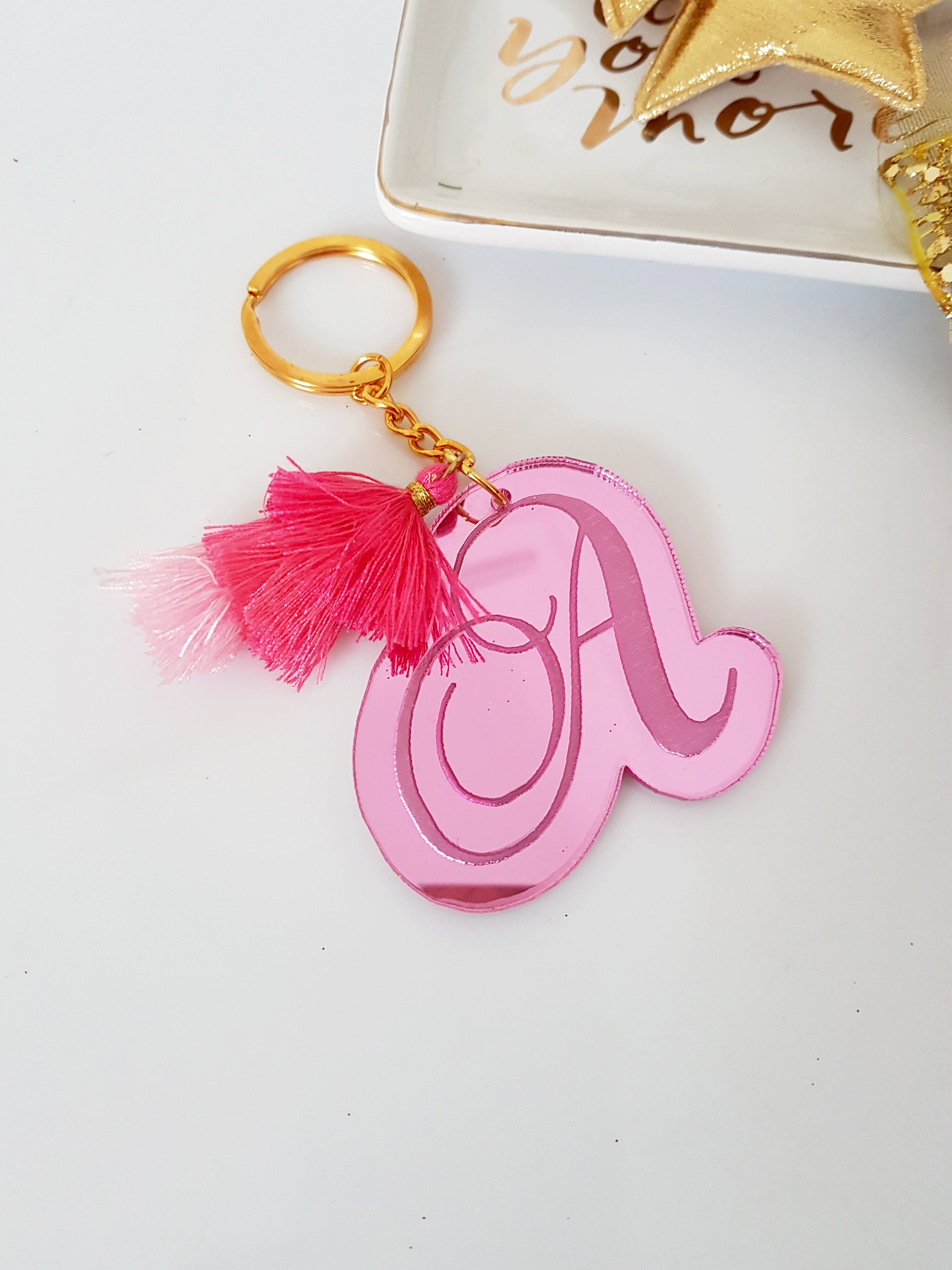 Μπρελόκ μονόγραμμα - So Cute by Dimi