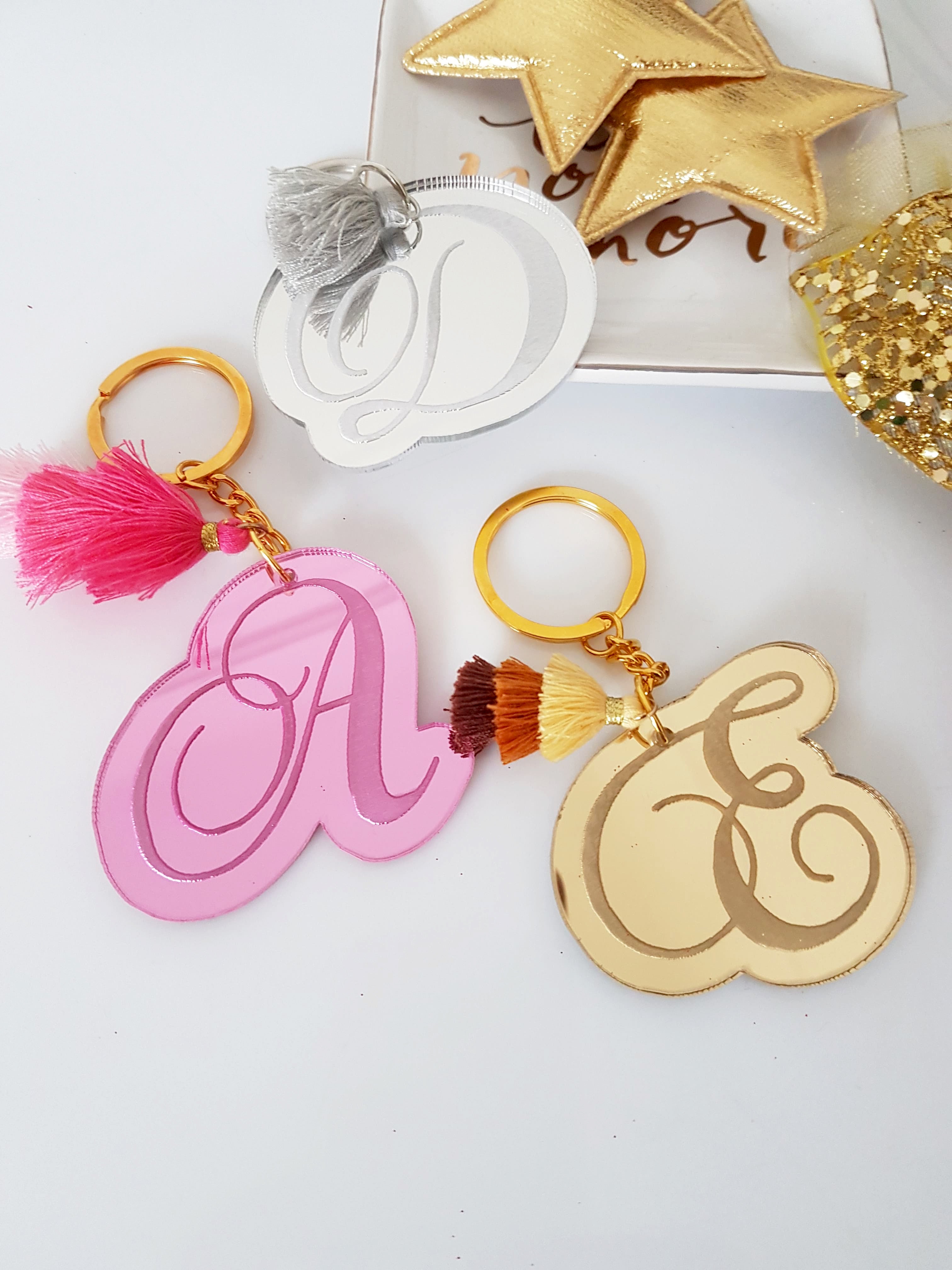 Μπρελόκ μονόγραμμα - So Cute by Dimi