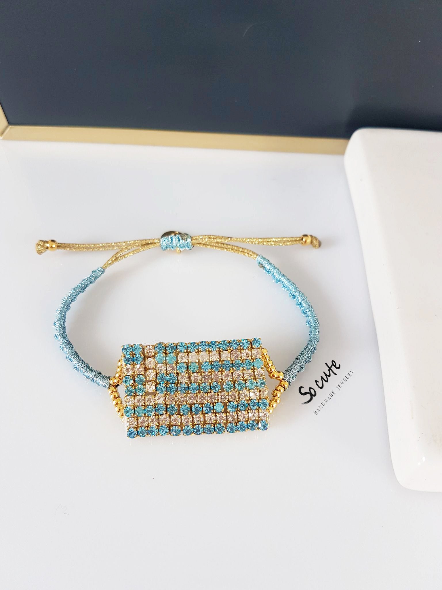 Βραχιόλι Ελληνική σημαία - So Cute by Dimi