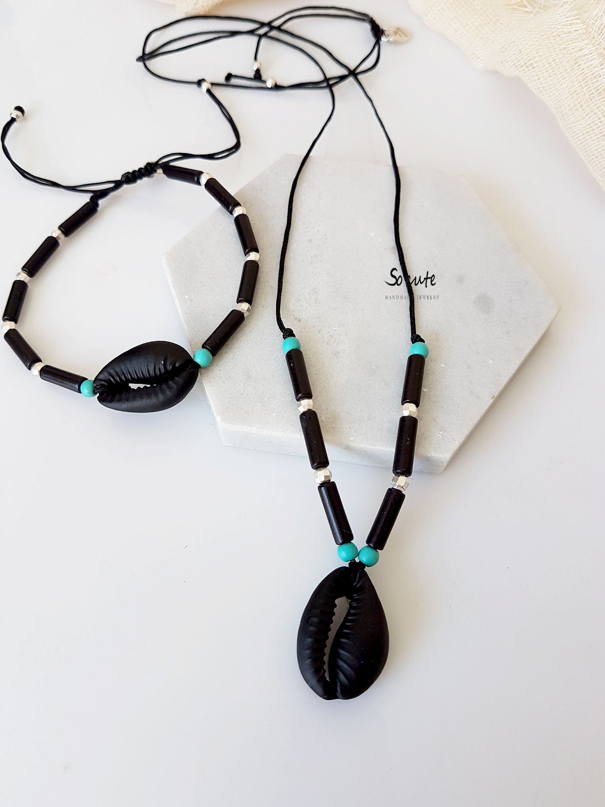 Ανδρικό βραχιόλι με κοχύλι - So Cute by Dimi