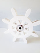 Επιτραπέζιο γούρι μικρό τιμόνι πλοίου με μάτι - So Cute by Dimi