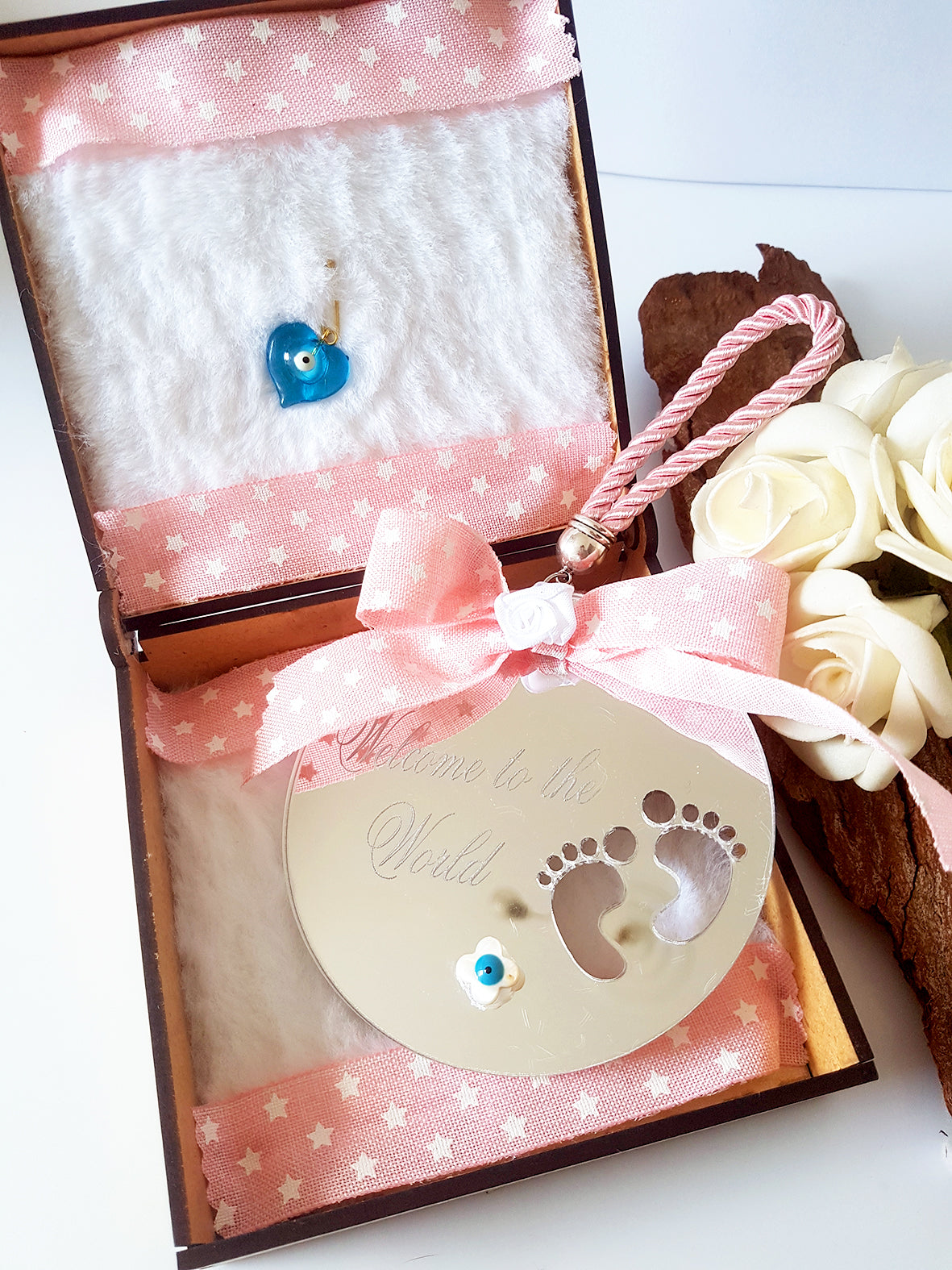 Γούρι νεογέννητου "Welcome to the world" - So Cute by Dimi