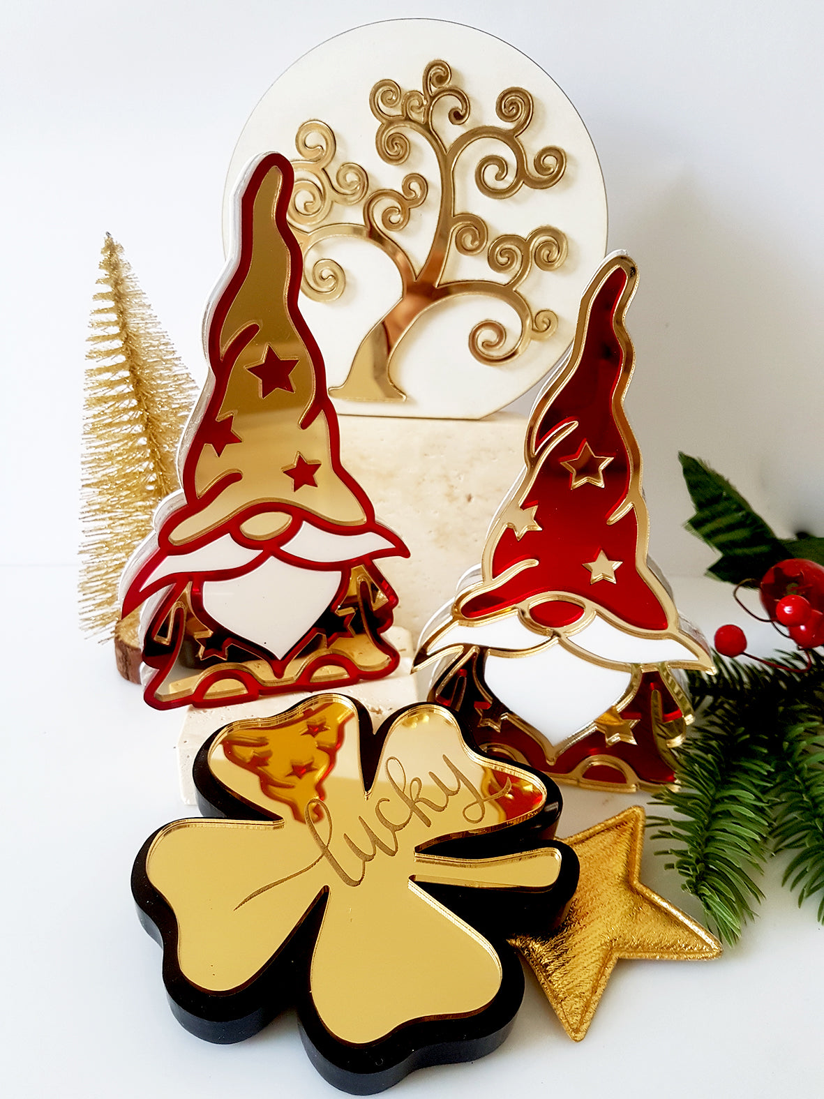 Επιτραπέζιο γούρι Gnome - So Cute by Dimi