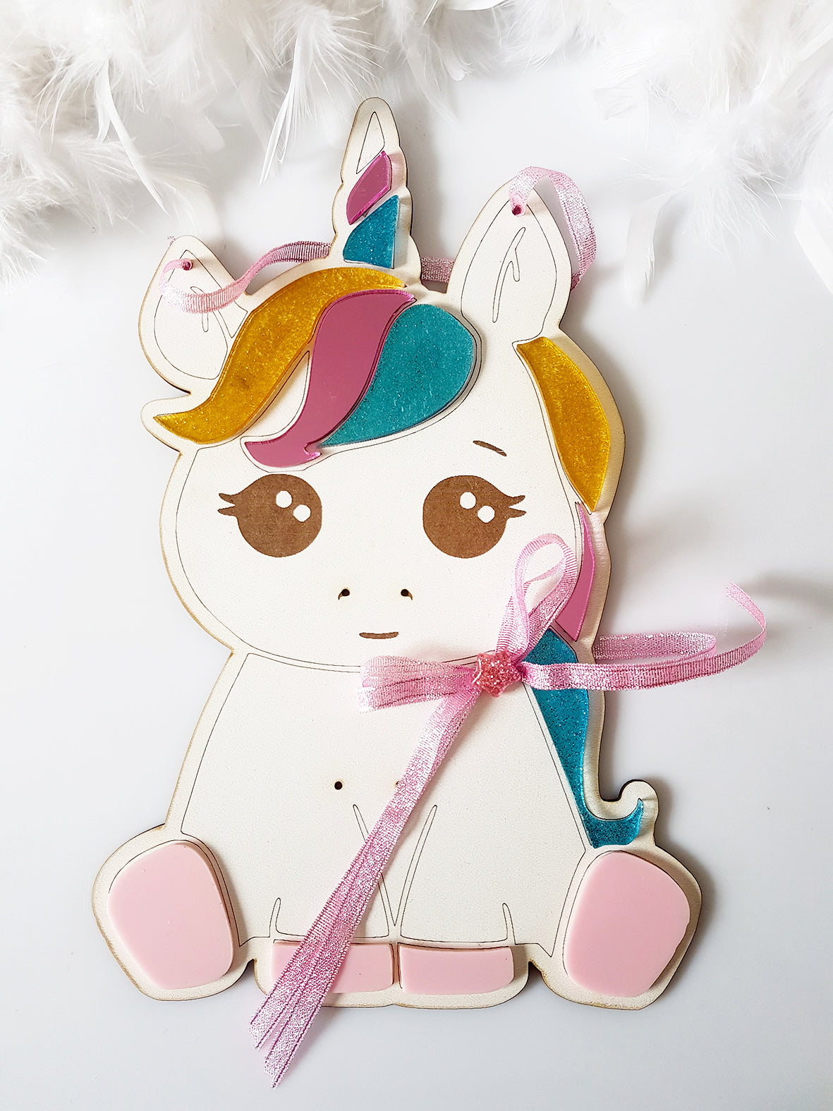 Διακοσμητικό κάδρο Μονόκερος - So Cute by Dimi