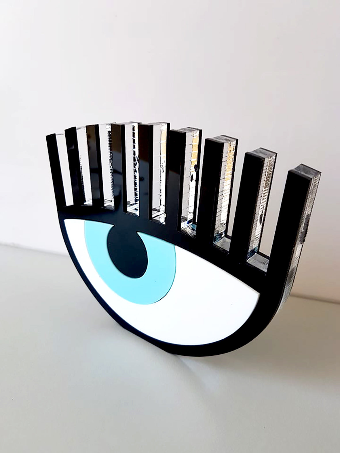 Επιτραπέζιο γούρι μάτι με βλέφαρα - So Cute by Dimi