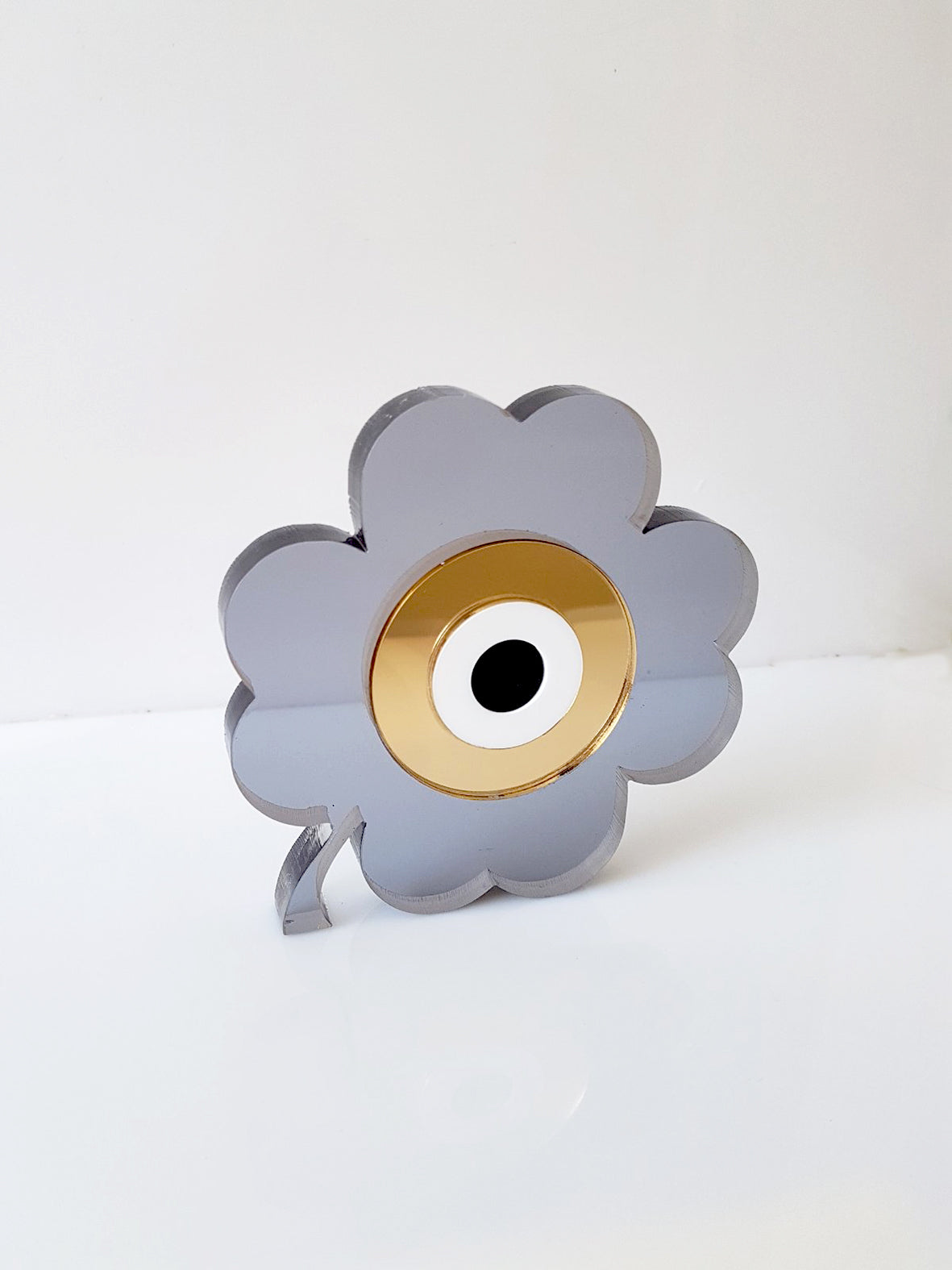 Γούρι επιτραπέζιο τριφύλλι με μάτι - So Cute by Dimi