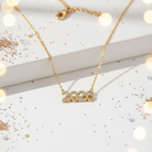 Κολιέ γούρι 2026 από ατσάλι με ζιργκόν – διαθέσιμο σε χρυσό και ασημί So Cute by Dimi