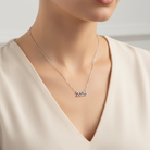 Κολιέ γούρι 2026 από ατσάλι με ζιργκόν – διαθέσιμο σε χρυσό και ασημί So Cute by Dimi