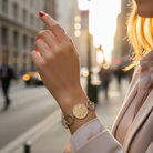 Ατσάλινο βραχιόλι με κωνσταντινάτο & ζιργκόν - So Cute by Dimi