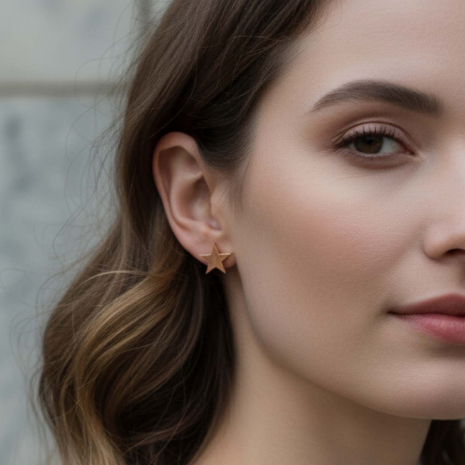 Mini Star Earrings – Μίνι σκουλαρίκια αστέρι από επίχρυσο ατσάλι – So Cute by Dimi