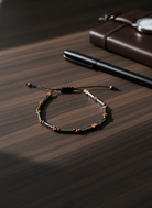 Ανδρικό βραχιόλι με σωληνωτό αιματίτη και ακανόνιστες ροδέλες – So Cute by Dimi