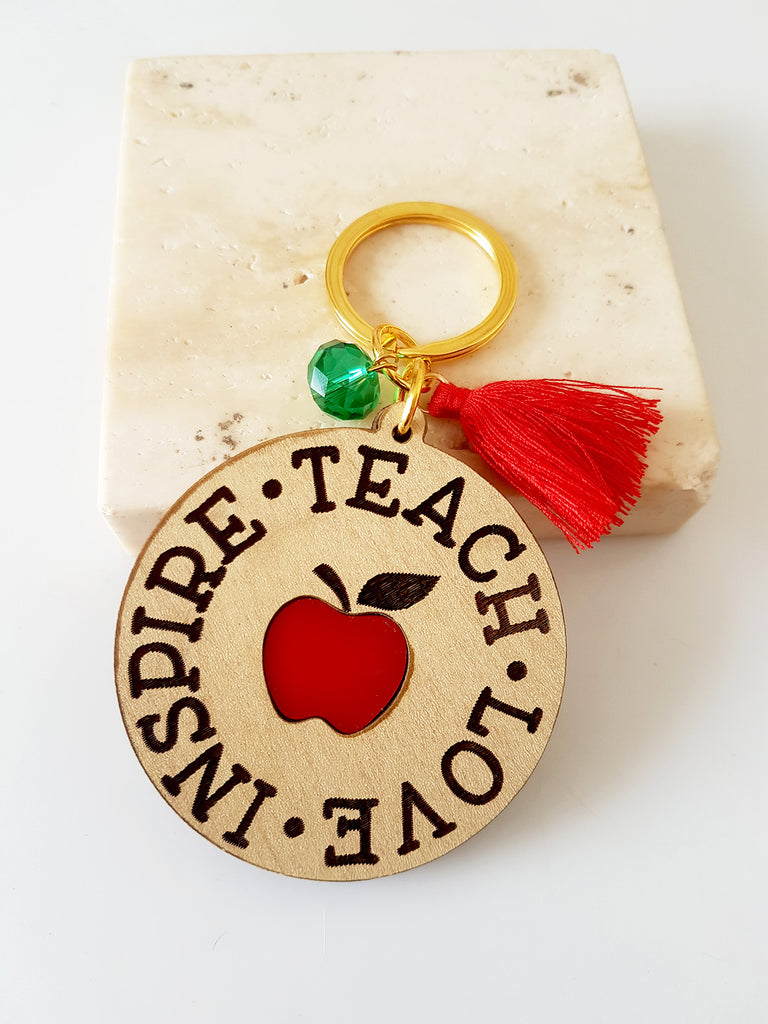 Μπρελόκ Teach-Love-Inspire - So Cute by Dimi