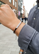 Ανδρικό βραχιόλι Teacher με σωληνάκια πέτρας – So Cute by Dimi