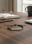 Ανδρικό βραχιόλι Teacher με σωληνάκια πέτρας – So Cute by Dimi