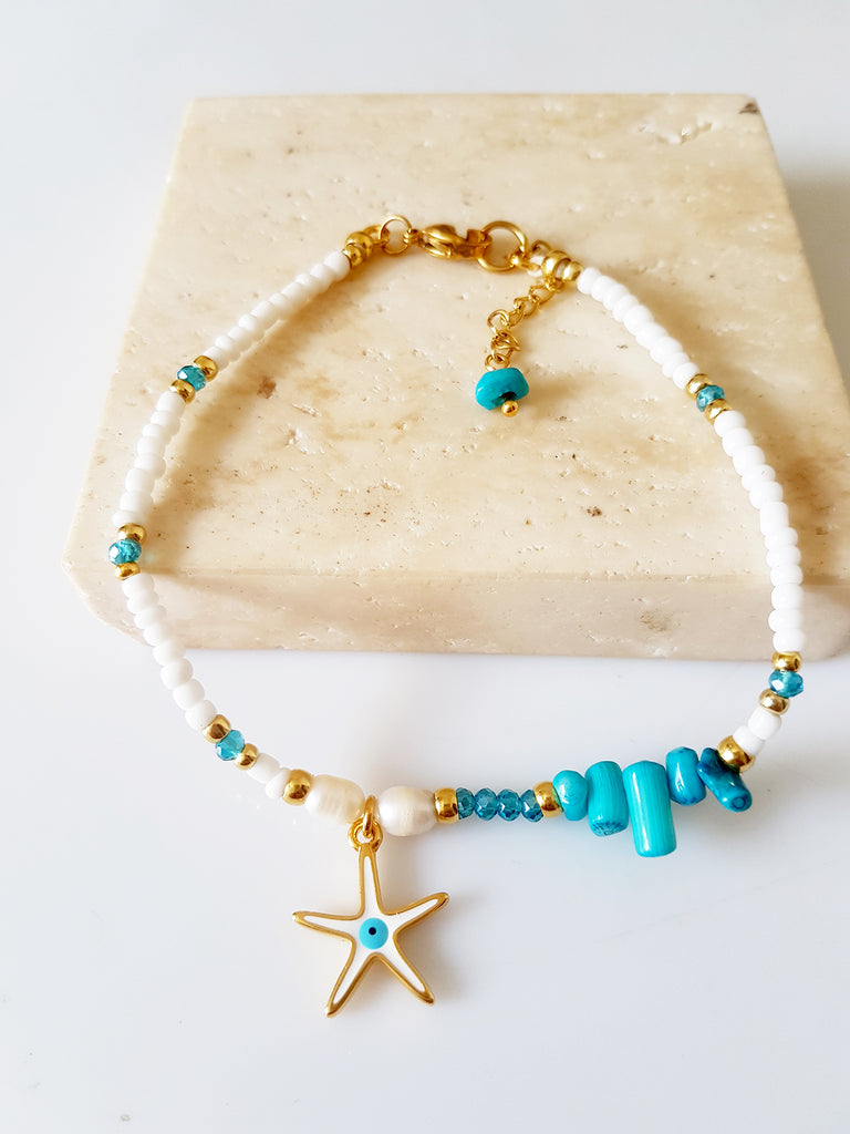 Starfish anklet - So Cute by Dimi