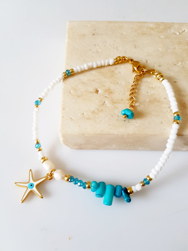 Starfish anklet - So Cute by Dimi
