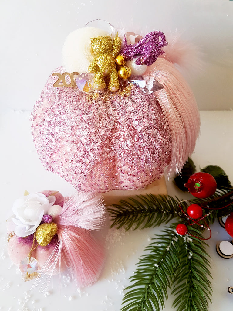 Merry & Pink γούρι μεγάλη κολοκύθα - So Cute by Dimi