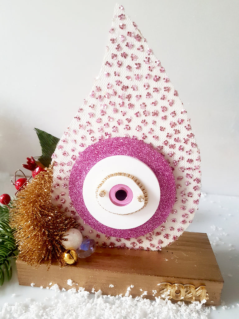 Merry & Pink επιτραπέζιο γούρι Σταγόνα με μάτι - So Cute by Dimi
