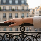 ατσάλινο βραχιόλι με σταυρούς ζιργκόν σε χρυσό και ασημί – So Cute by Dimi