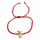 Βραχιόλι γούρι 2026 με ματάκι και χρωματιστό κορδόνι – So Cute by Dimi