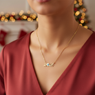 Κολιέ Γούρι 2026 με Μάτι – Ατσάλι - So Cute by Dimi