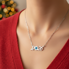 Κολιέ Γούρι 2026 με Μάτι – Ατσάλι - So Cute by Dimi