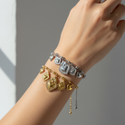 ⚡🚚 Βραχιόλι “Sacred Drops” με Μοτίφ Ιερής Καρδιάς - So Cute by Dimi