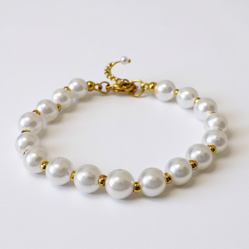 Βραχιόλι με πέρλες 8mm - So Cute by Dimi