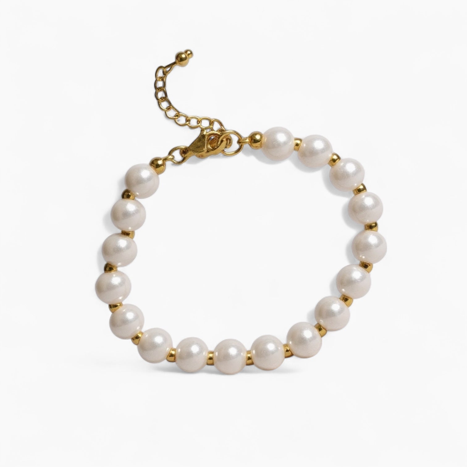 Βραχιόλι με πέρλες 8mm - So Cute by Dimi